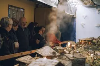 Así es el conocido belén en movimiento que se esconde en un pequeño pueblo del Occidente