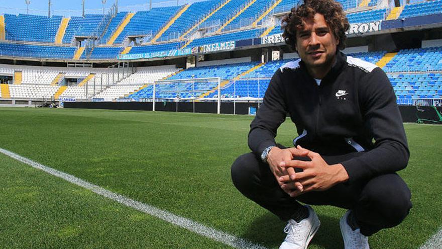 &#039;Memo&#039; Ochoa, uno de los extracomunitarios del Málaga CF.