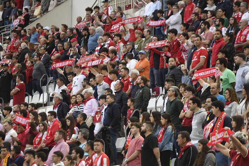 Las mejores imágenes del partido entre el Real Murcia y el Antequera