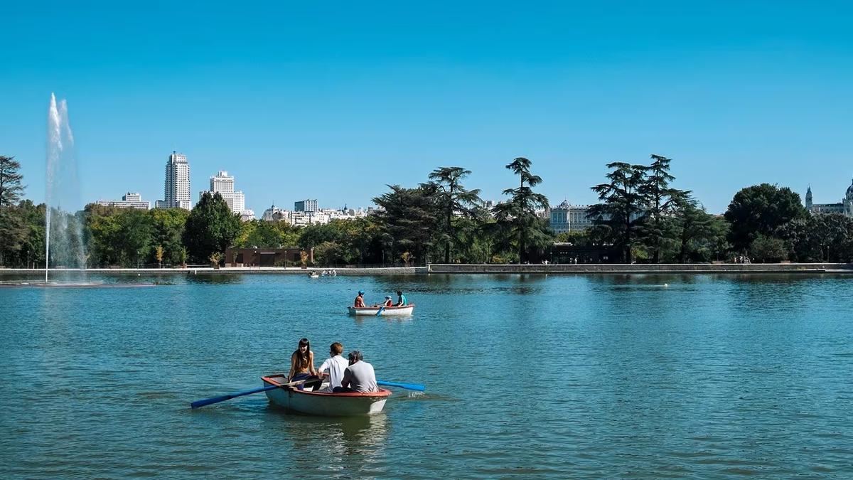 El lago de Casa de Campo es uno de los más conocidos de la capital