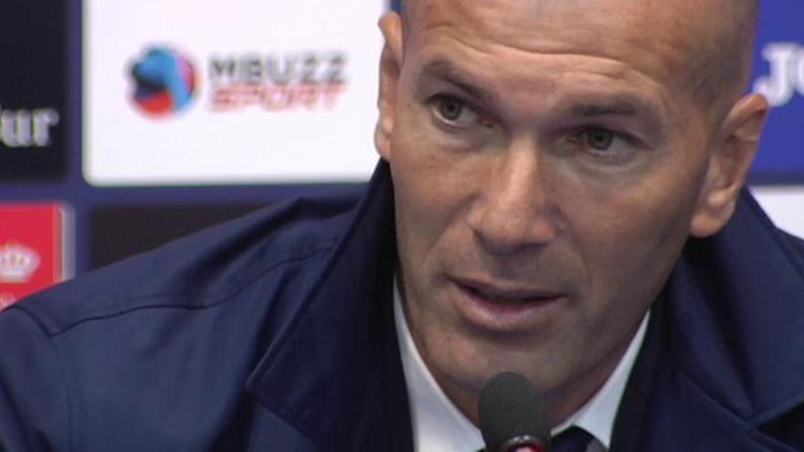Zidane: "No tengo nada contra James"