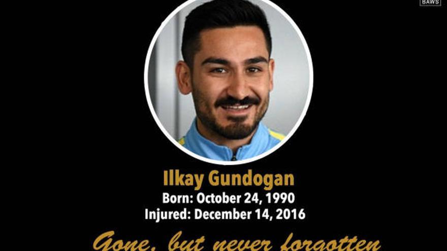 Ilkay Gundogan desmiente que se haya muerto