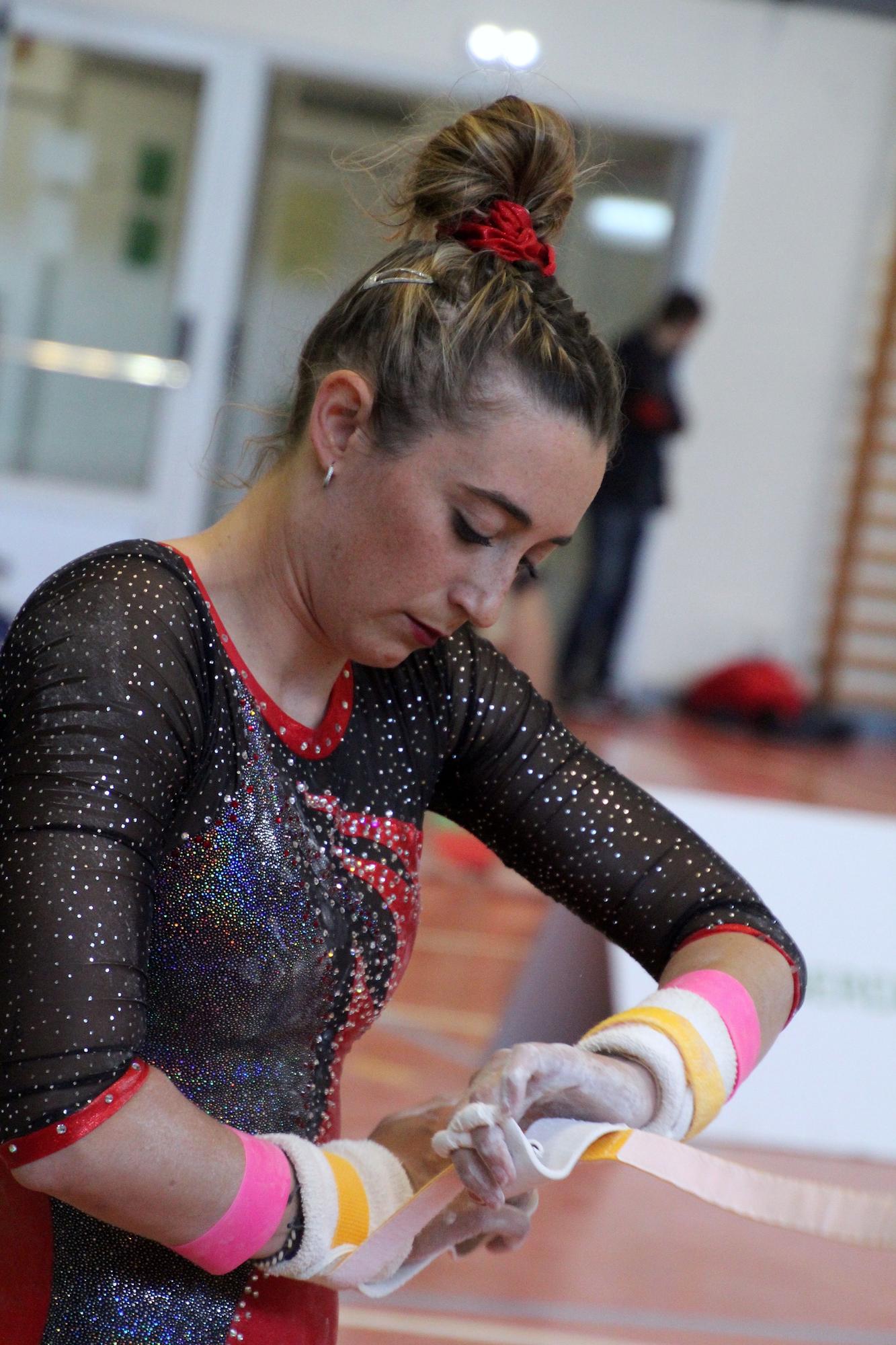 Segunda fase de la Liga Iberdrola de gimnasia artística en Gijón