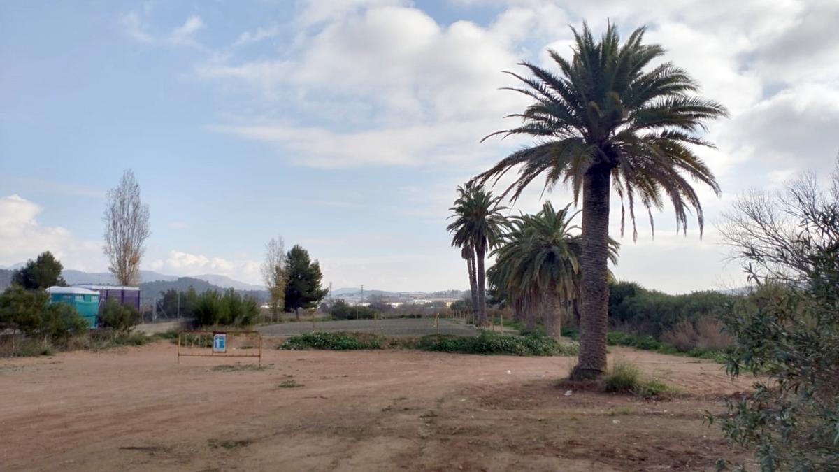 Terrenos en los que se ubicará la nueva piscina de Segorbe.