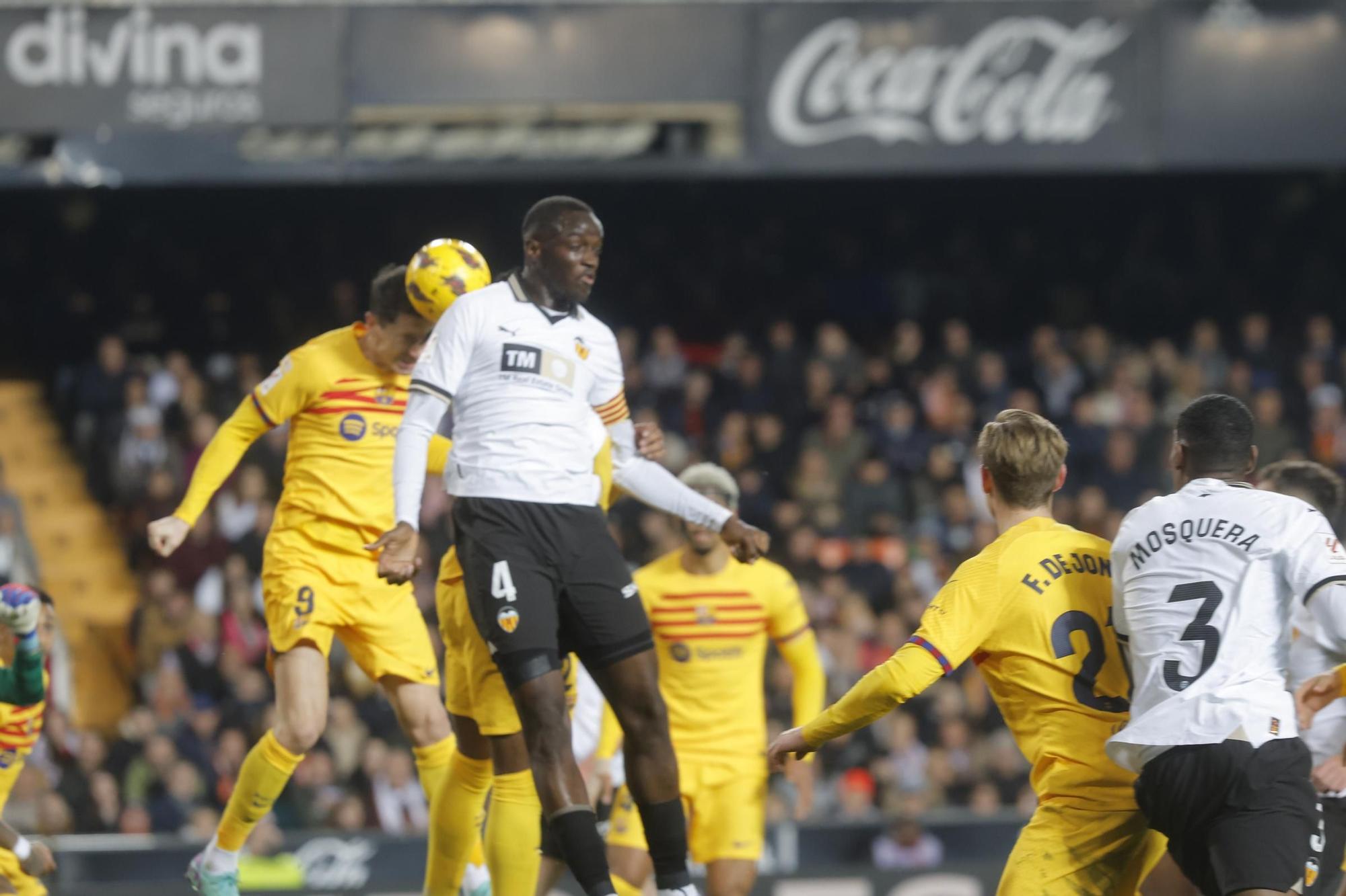 Valencia - Barça en imágenes