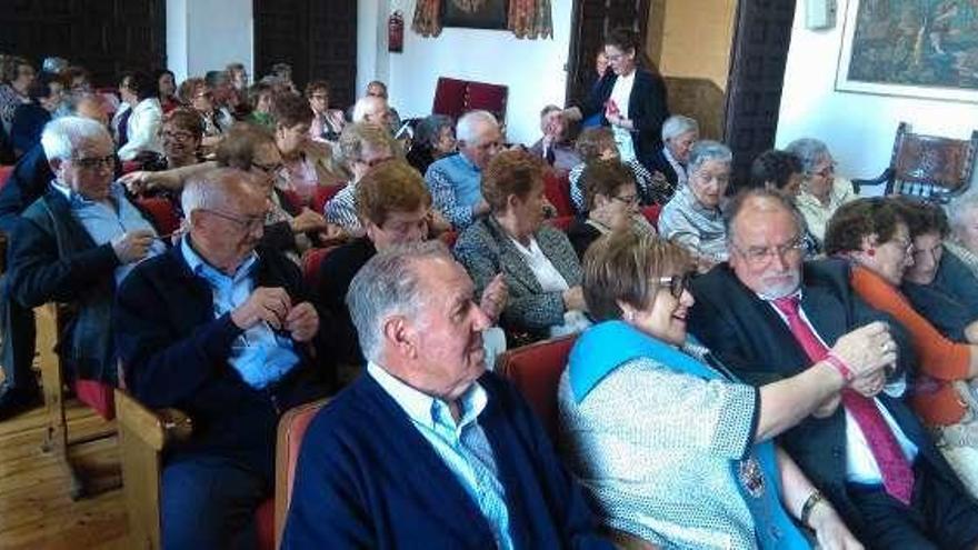 Alumnos del programa, durante la clausura del último curso.