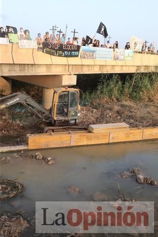 Protesta contra el estado del Mar Menor