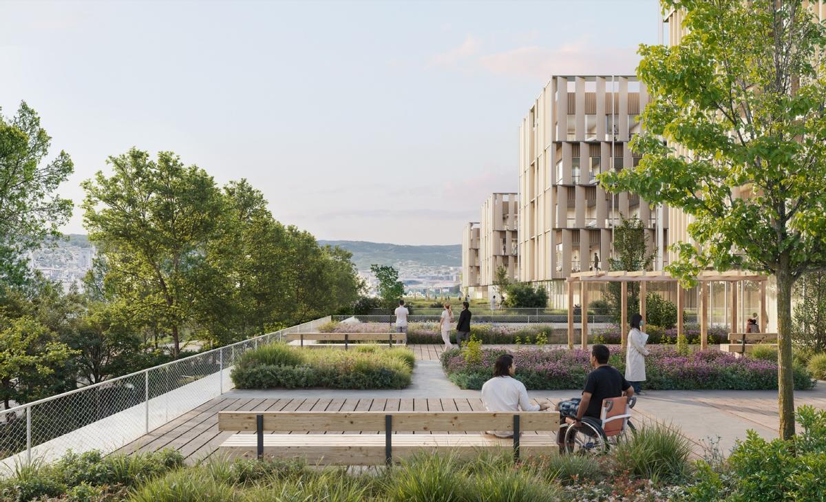 Les imatges del nou Trueta segons el projecte guanyador