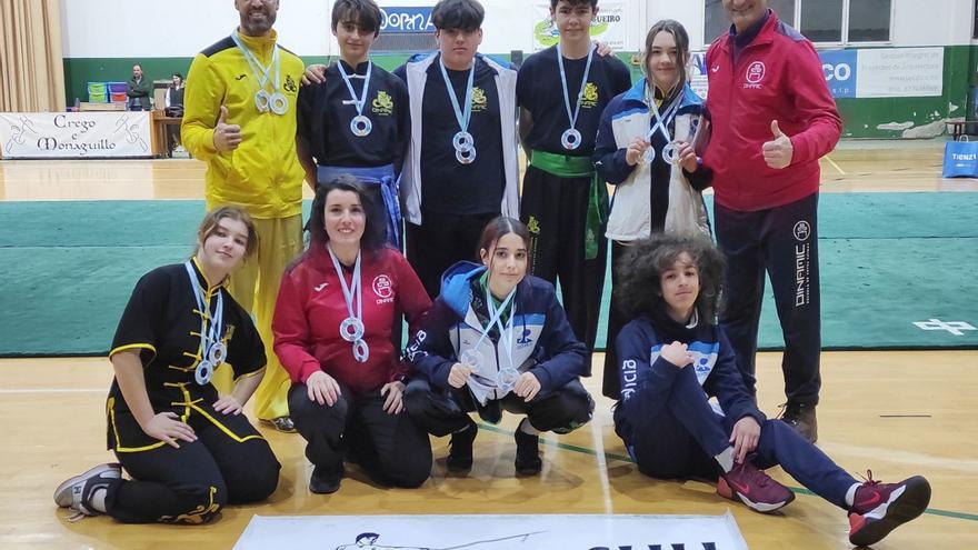 Verín acogió el Campeonato Gallego de Wushu