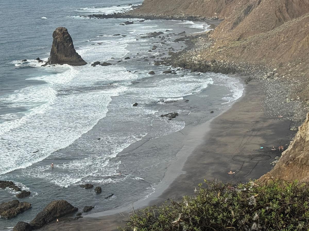 Playa de Benijo, en el municipio de Santa Cruz de Tenerife.