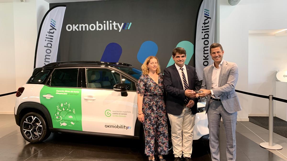 OK Mobility se convierte en la primera empresa de Baleares “Activa contra el Cáncer”