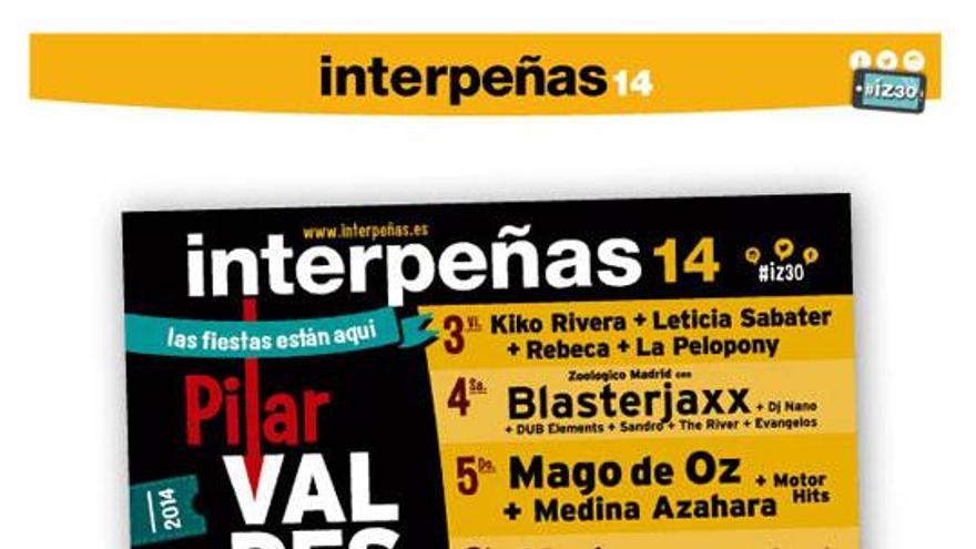 Mägo de Oz, Juan Magán y Violadores, estrellas del 30 aniversario Interpeñas