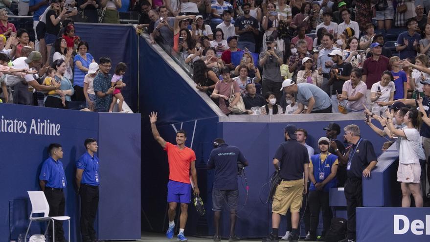 Día y hora del debut de Carlos Alcaraz en el US Open ante Sebastián Báez