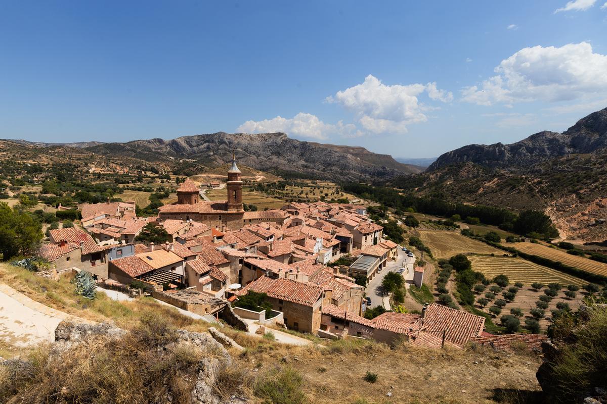 Cuevas de Cañart, en Aragón