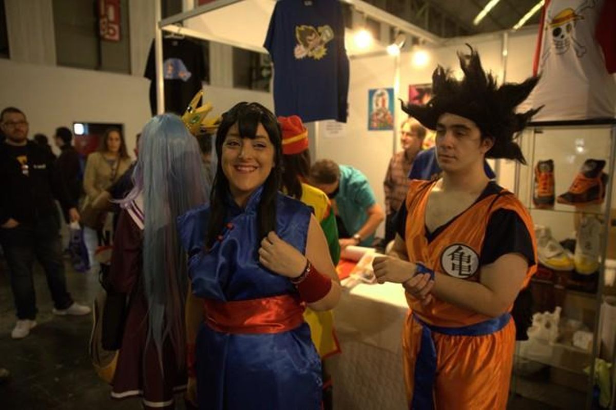 Visitants del Saló del Manga 2015.