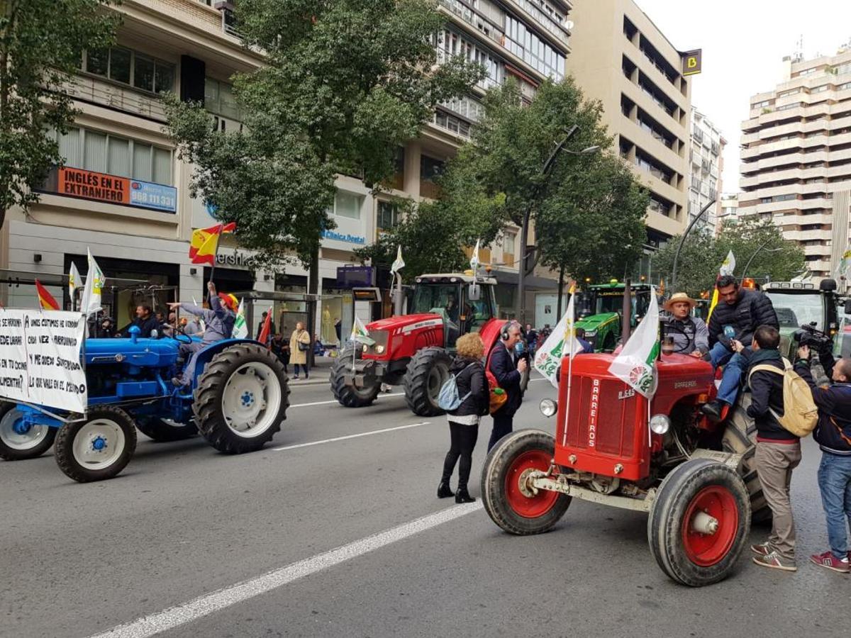 Así te hemos contado la manifestación del campo en la Región
