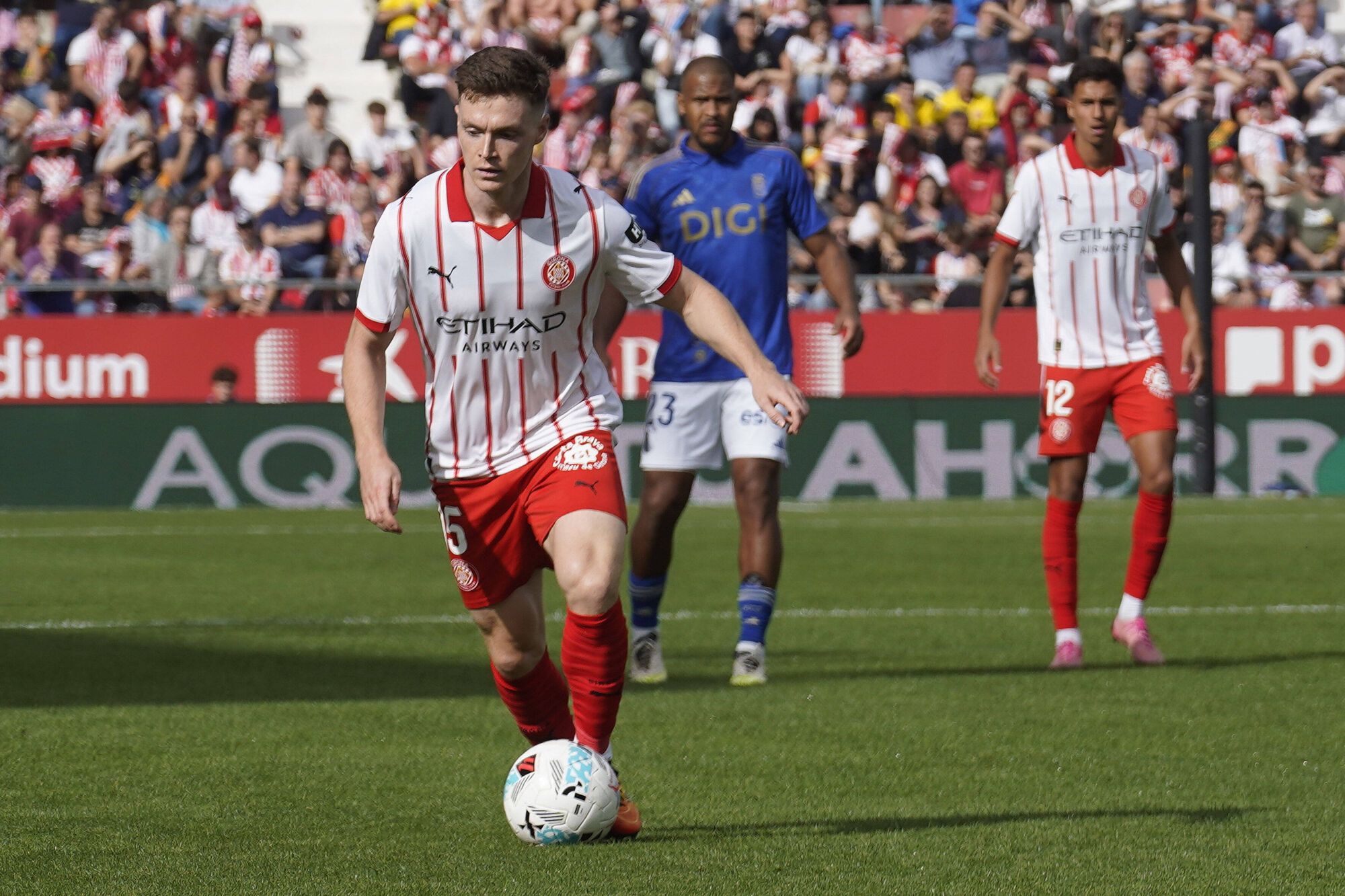 Les imatges del Girona - Reial Oviedo