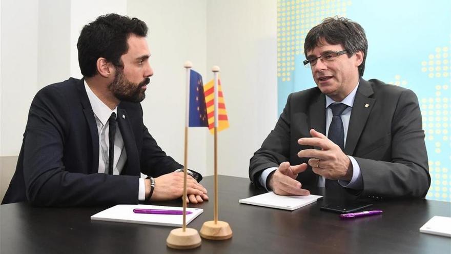 Puigdemont pide amparo a Torrent para poder asistir al pleno de investidura