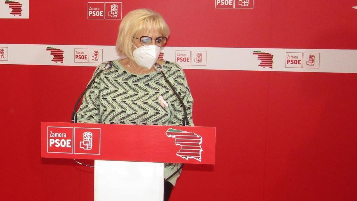La vicesecretaria del PSOE, Inmaculada García Rioja