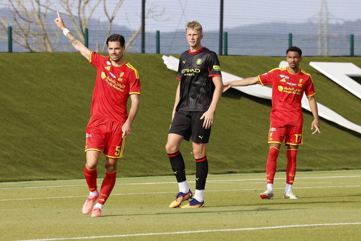 Les imatges del primer partit de pretemporada de Girona FC, contra el Al-Qadsiah