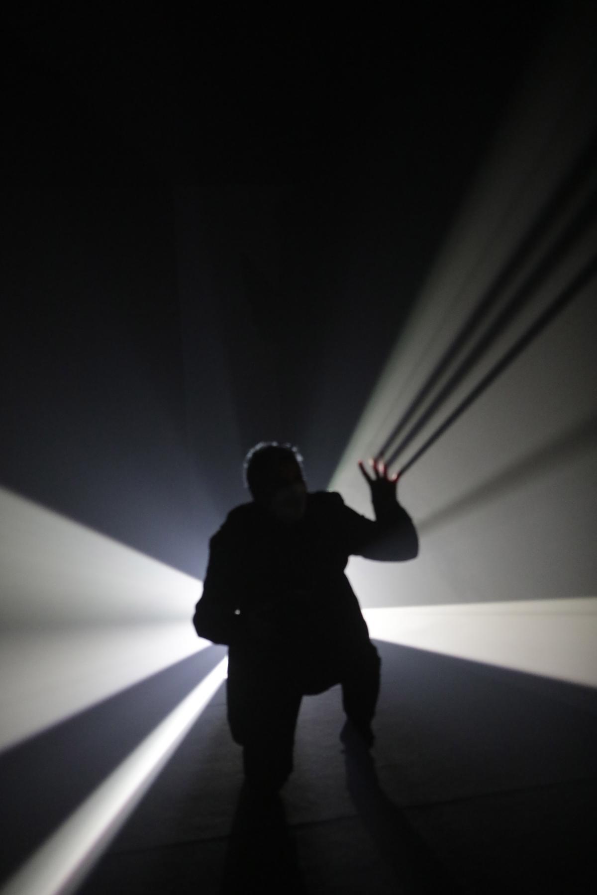 La visita de Adrián Barbón a la exposición de McCall