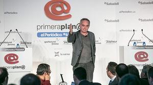 El cuiner Ferran Adrià explica el seu projecte d’El Bulli Foundation al Col·loqui Primera Plana.