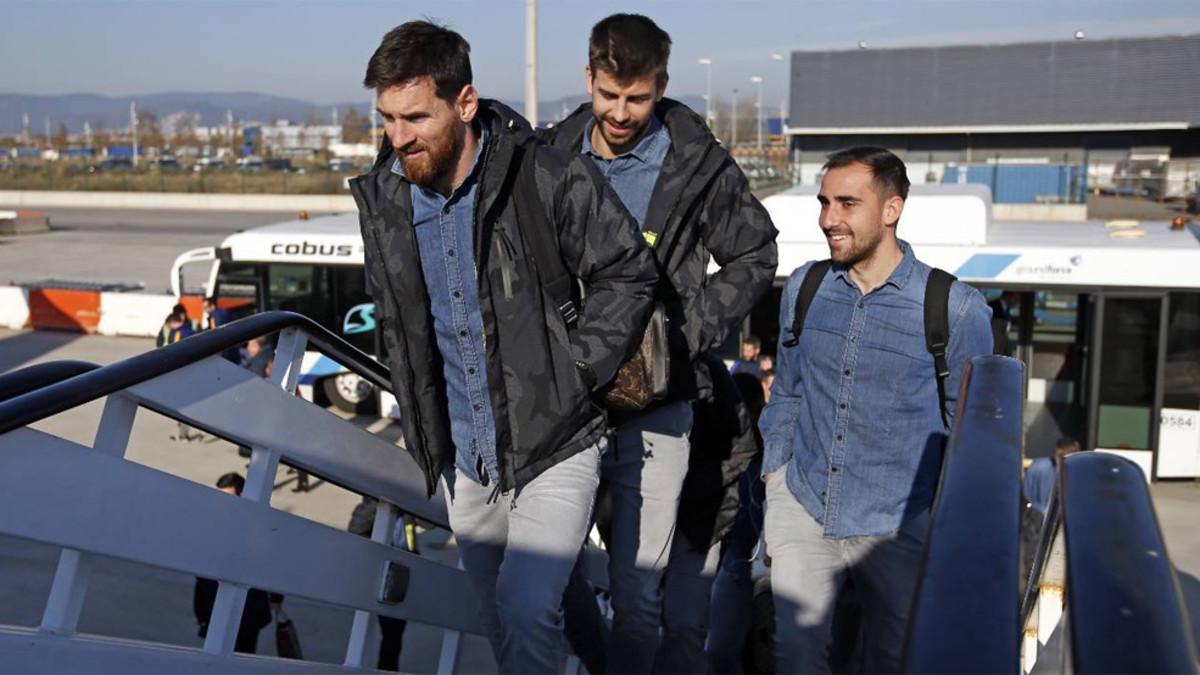 El Barça viajó a Castellón para jugar ante el Villarreal