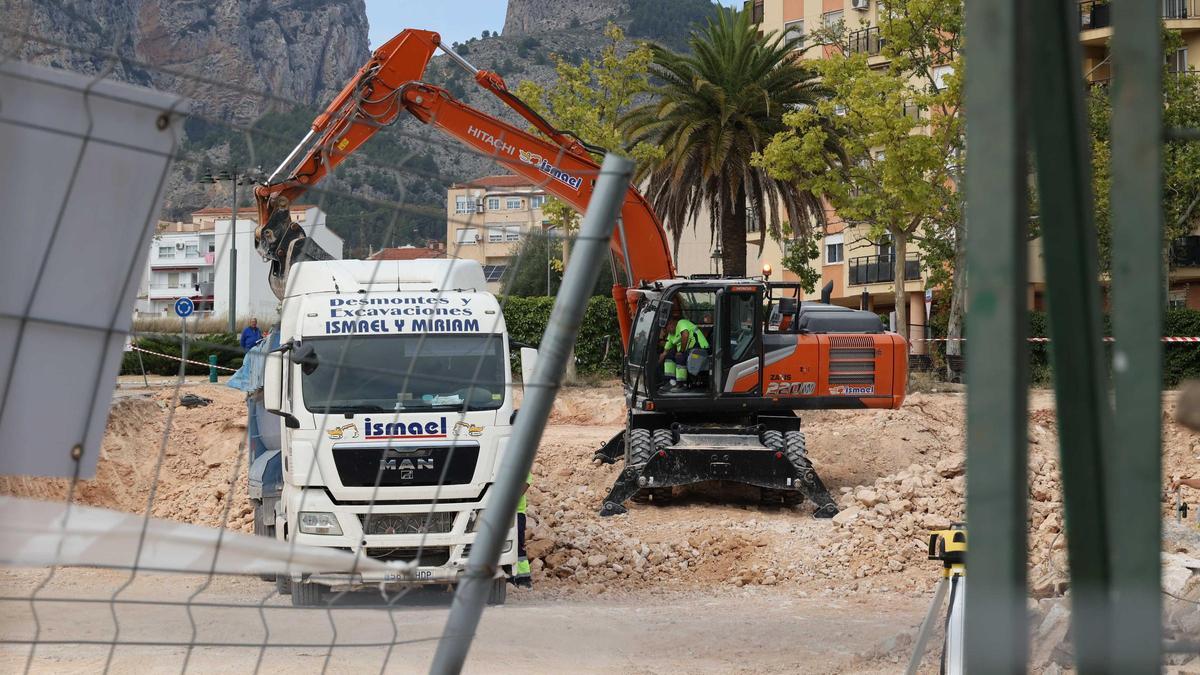 Arrancan las obras del pabellón de gimnasia de Alcoy