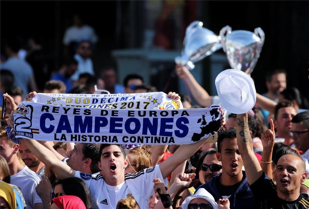 FOTOGALERÍA / La celebración por la duodécima en Madrid