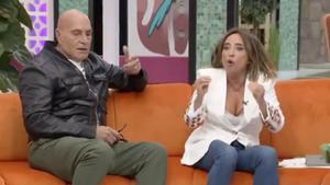 Kiko Matamoros y María Patiño en La familia de la tele