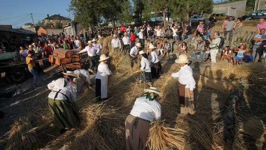 Representación de la malla tradicional en la pasada edición. // Cedida