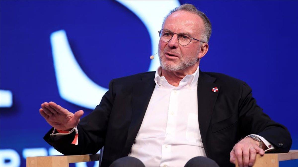 Karl-Heinz Rummenigge, director general del Bayern Múnich