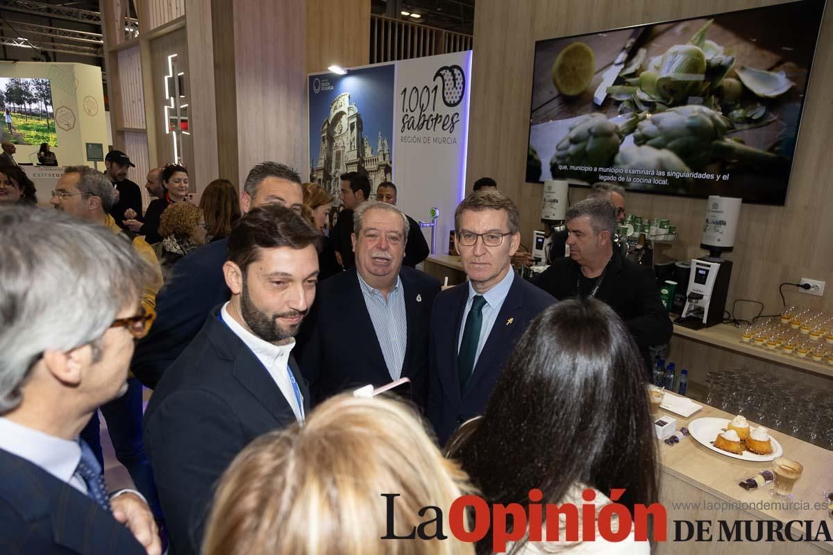 Así fue la jornada del viernes en el stand de la Región en Fitur