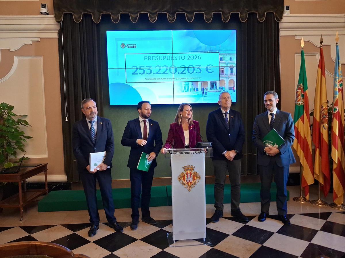 Carrasco presentó los presupeustos de 2026 la semana pasada.