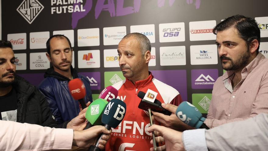 Antonio Vadillo, técnico del Palma Futsal: &quot;Estoy convencido de que vamos a hacer un gran partido contra el Barcelona en la Copa del Rey&quot;
