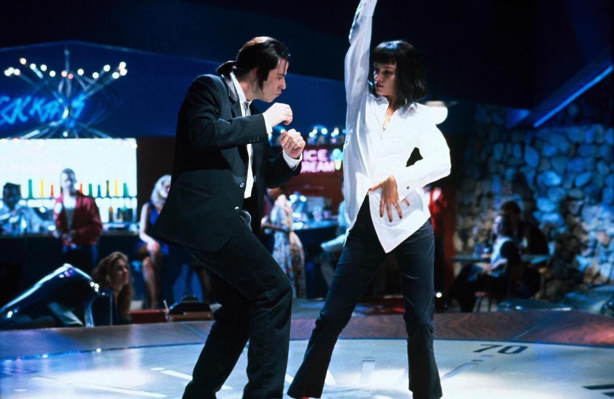 Uma Thurman y John Travolta en 'Pulp Fiction'.