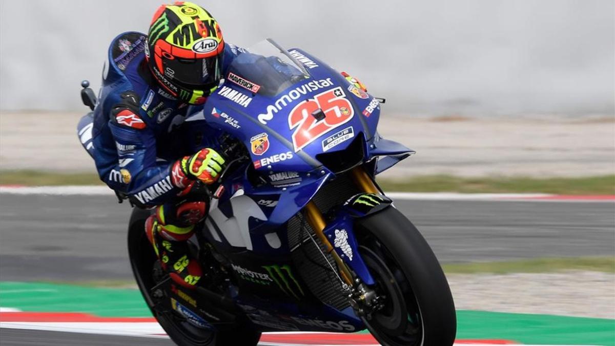 Viñales sobre su M1