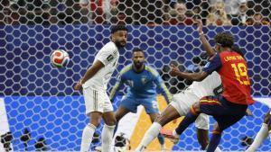 Lamine Yamal fue un espectáculo en su primer partido de titular en el Mundial