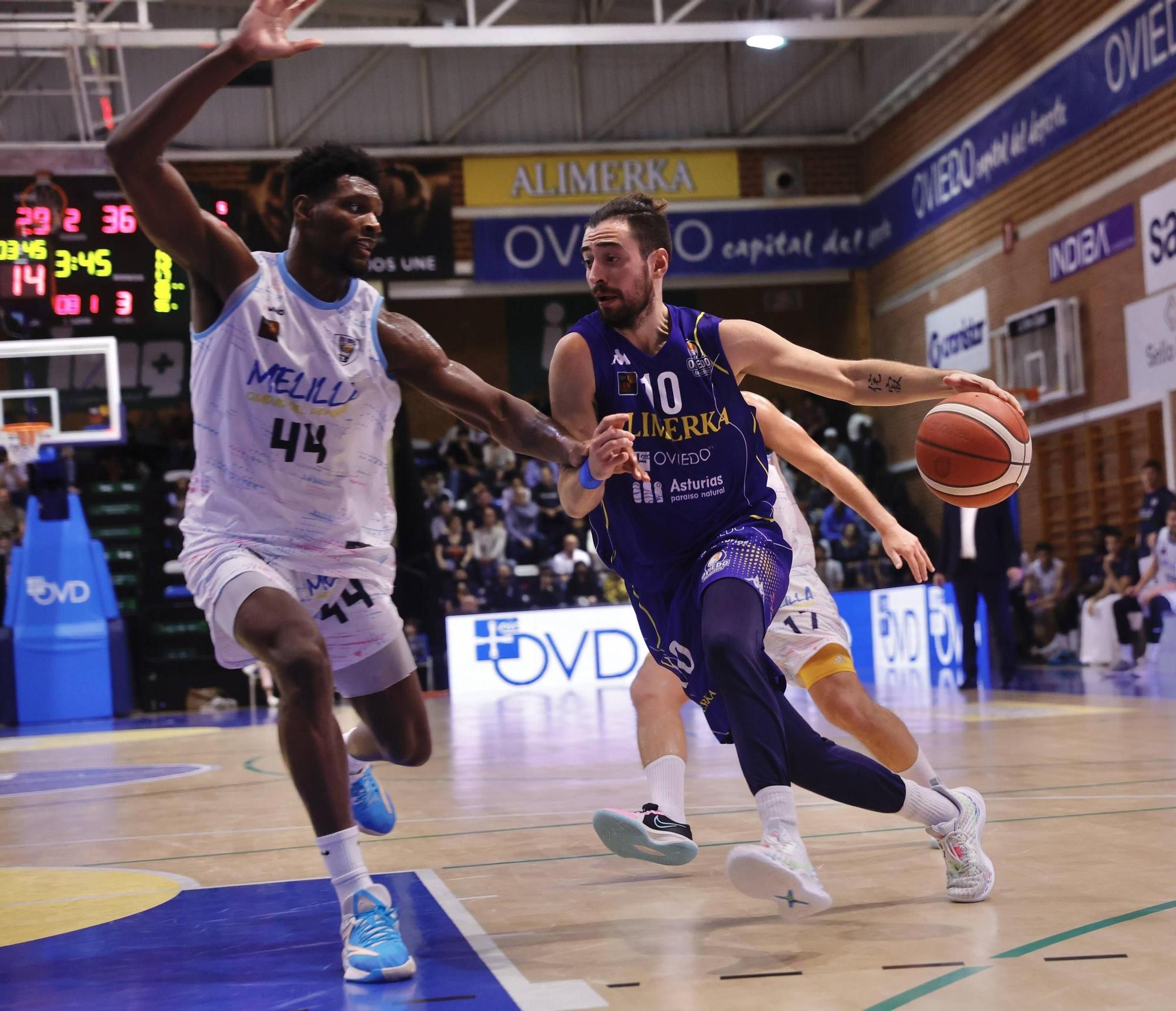 Alimerka Oviedo Baloncesto cae ante el Melilla (71-79)