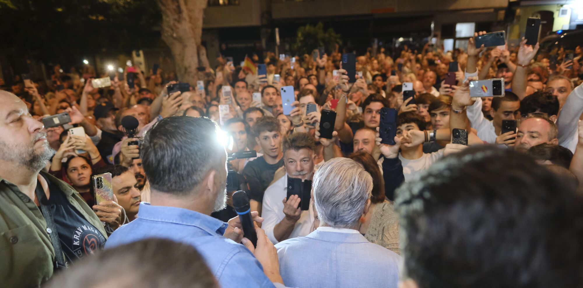 Acto de Santiago Abascal en el Círculo Mercantil