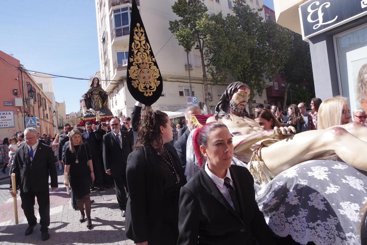 Traslado de regreso de la Soledad de San Pablo