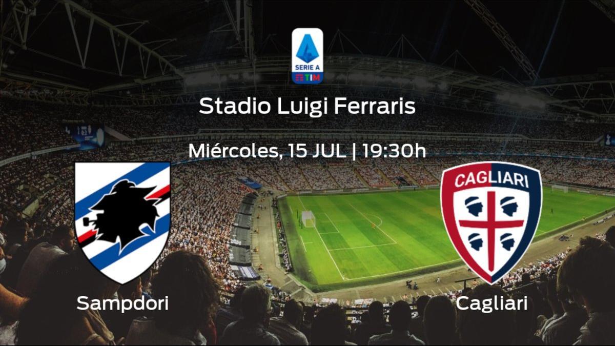 Previa del partido: la Sampdoria recibe al Cagliari en la trigésimo tercera jornada