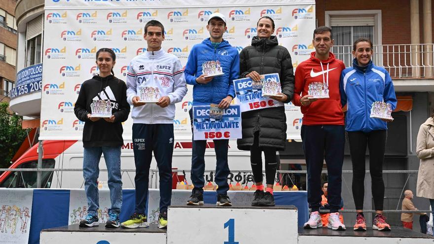 Alexandre Miguel Carrilho y Gema Martín ganan el medio maratón Elvas-Badajoz