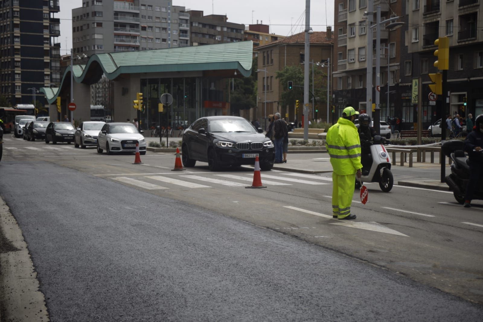 FOTOGALERÍA | Atasco en la Avenida Goya de Zaragoza