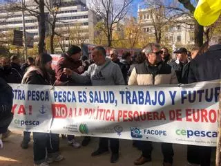 Los pescadores del Mediterráneo en huelga
