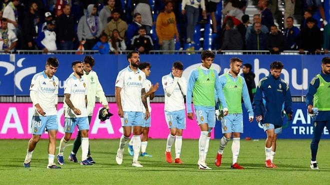La inconsolable pena de 'Pini' en el Real Zaragoza