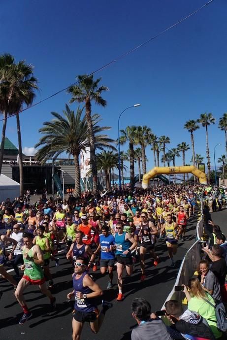 Cajasiete Gran Canaria Maratón 2019 toma Las Palmas de Gran Canaria