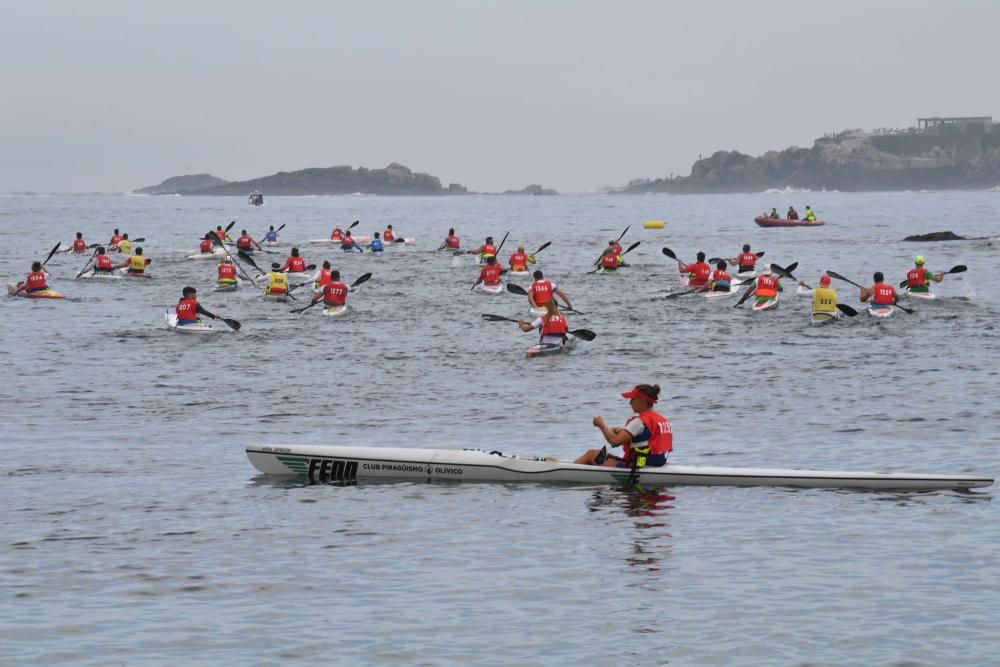 300 palistas en la Ocean Race A Coruña 2020