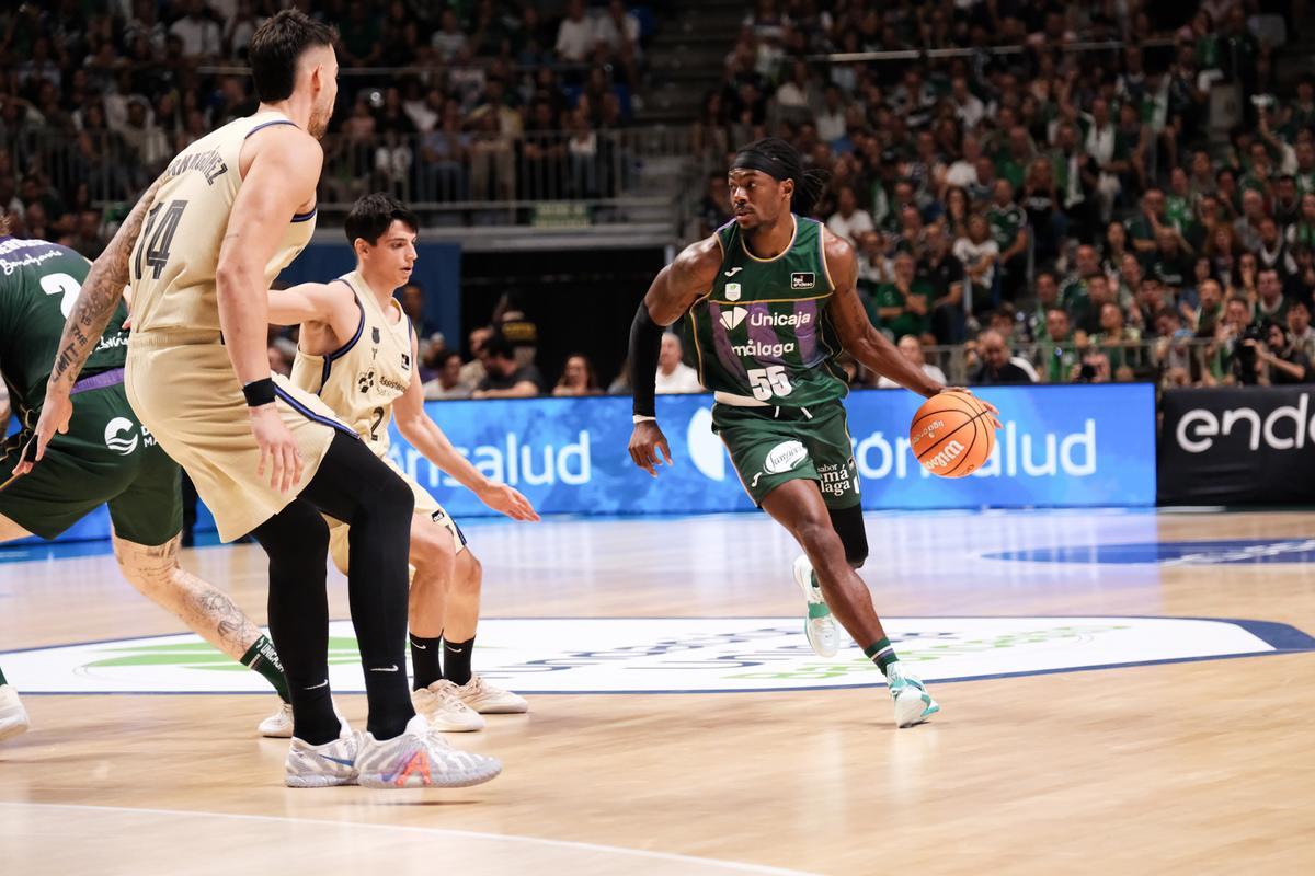 Kendrick Perry, uno de los destacados del Unicaja.