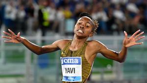 Yavi se quedó a las puertas del récord mundial en 3.000 m. obstáculos